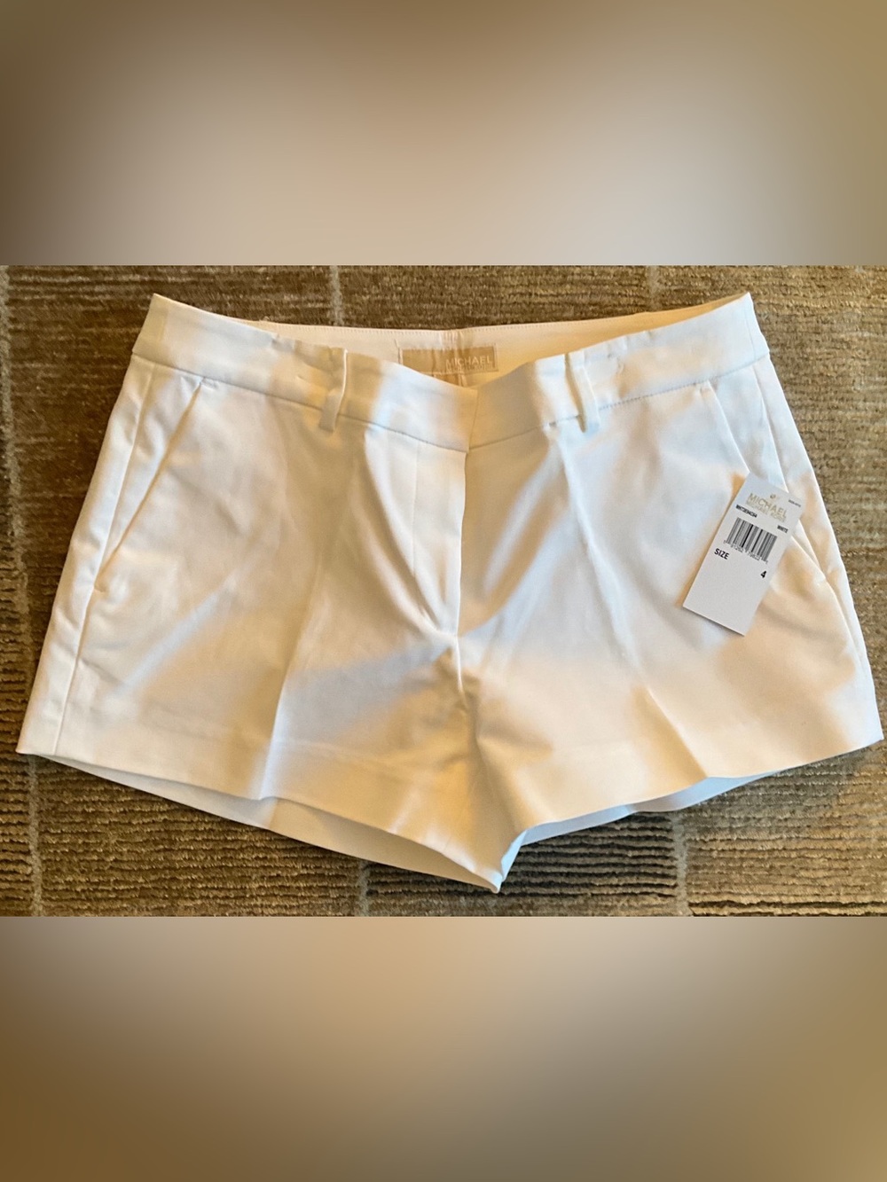 Michael Kors White Women's Tailored Shorts